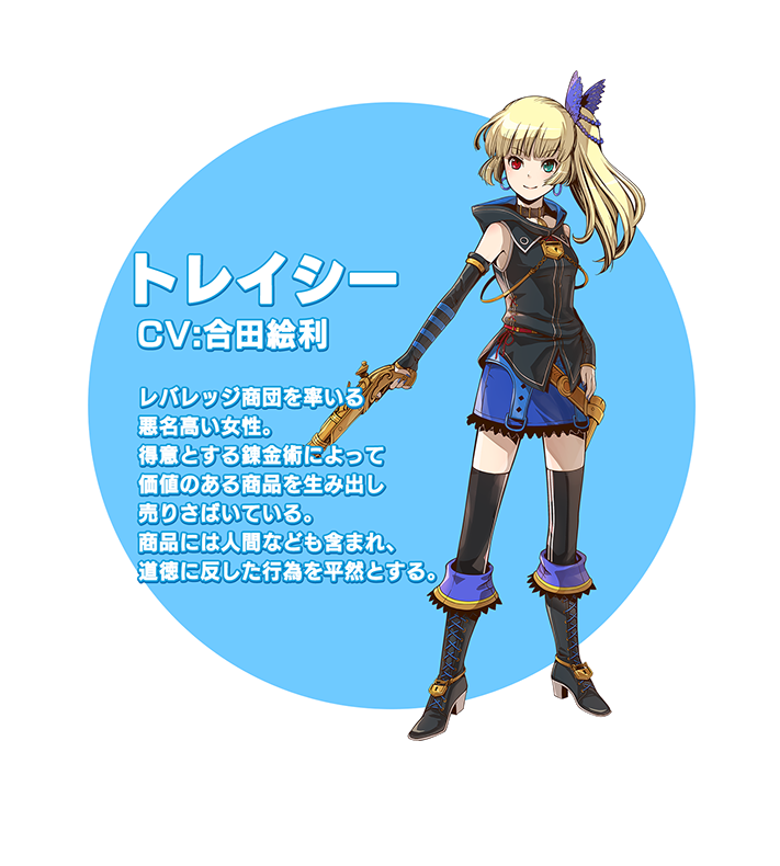 トレイシー説明文